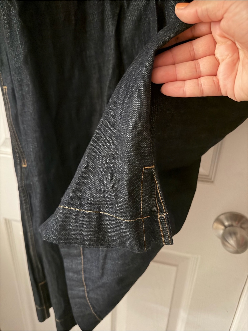 Ralph Lauren Dark Indigo Denim Tunic - Picture 4 of 12